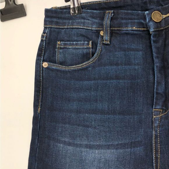 BlankNYC Crybaby Dark Denim High Rise Skinny Jeans size 30 - Picture 4 of 12